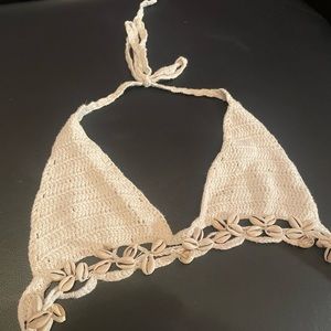 crochet swim top